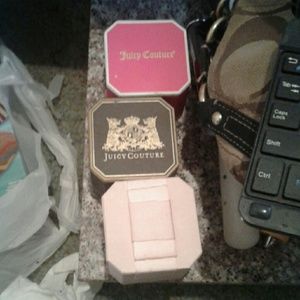 Assorted juicy couture boxes